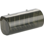 Weekly AM and PM Pill Organizer with Removable Days - Black - Right Angle