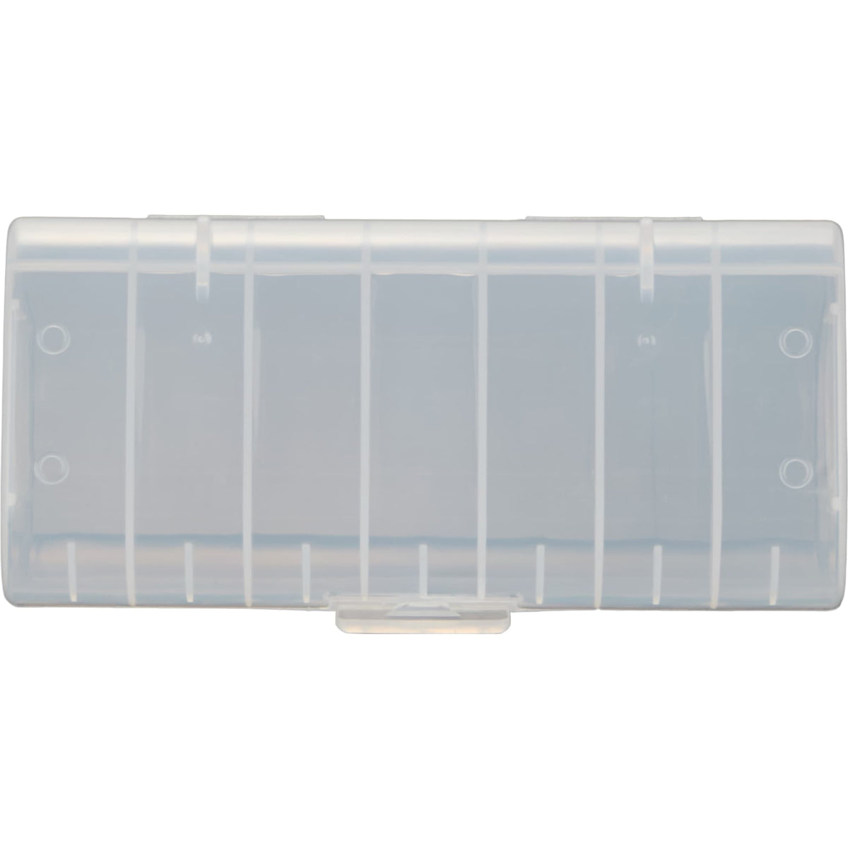 Weekly AM and PM Pill Organizer with Removable Days - Clear - Back