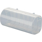 Weekly AM and PM Pill Organizer with Removable Days - Clear - Left Angle