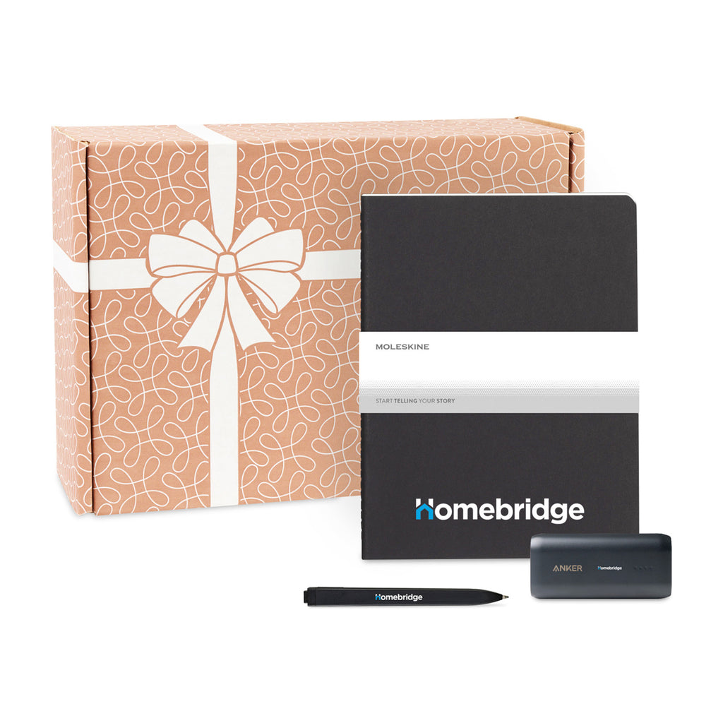 Welcome to the Team Gift Set with Journal, Pen and Power Bank Debossing - Black - View 1