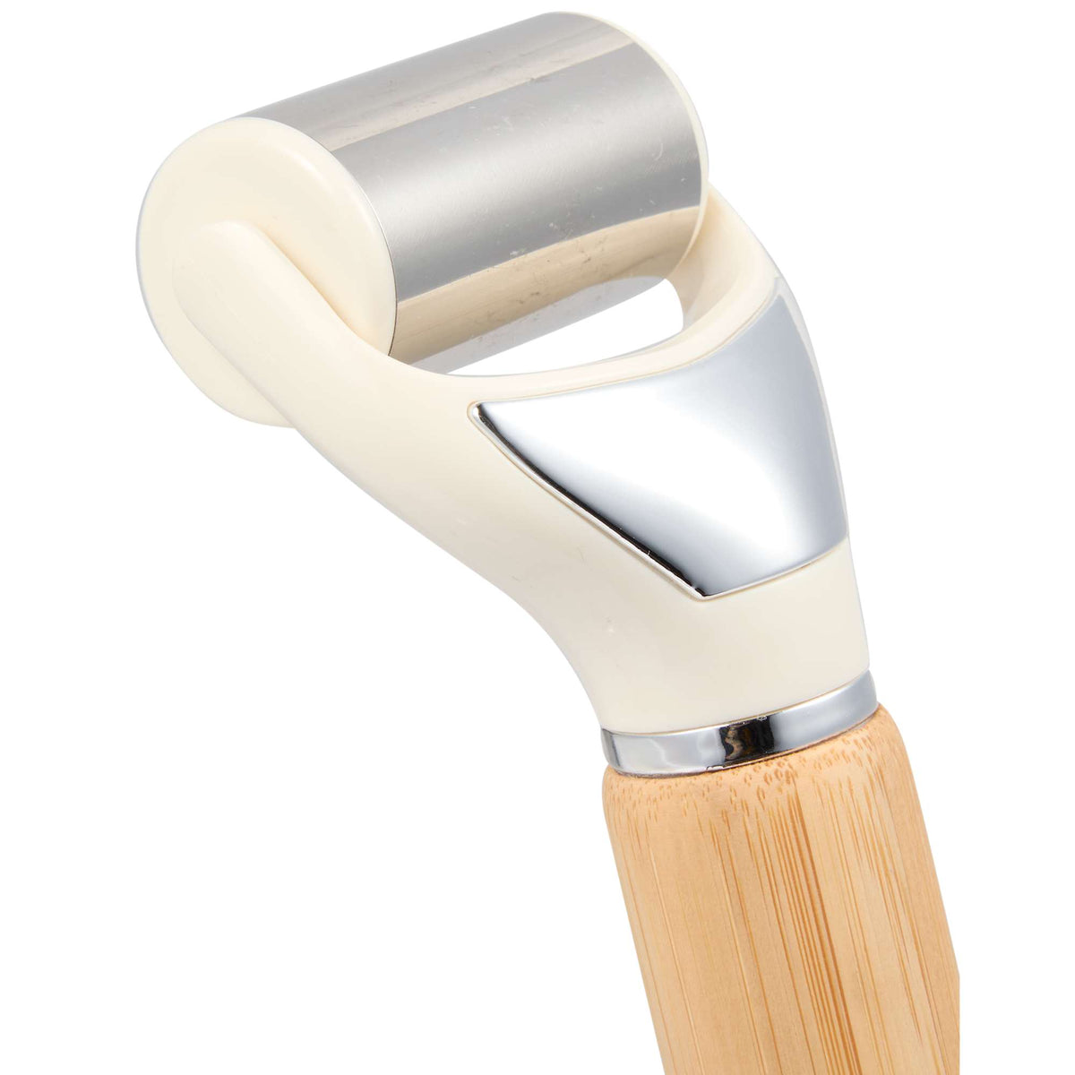 Wellable 3-in-1 Face and Body Roller Set with Bamboo Handle Laser Engraving - Natural - Detail 6