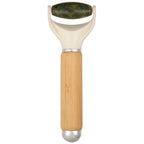 Wellable 3-in-1 Face and Body Roller Set with Bamboo Handle - Natural - Front 2