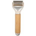 Wellable 3-in-1 Face and Body Roller Set with Bamboo Handle - Natural - Front
