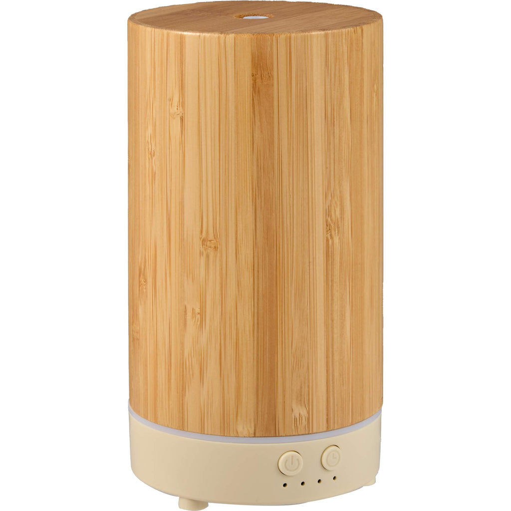 Wellable Bamboo Essential Oil Diffuser - Natural - Right Angle