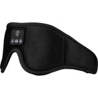 Wellable Bluetooth Sleep Mask with Speakers Transfer - Black - Left Angle