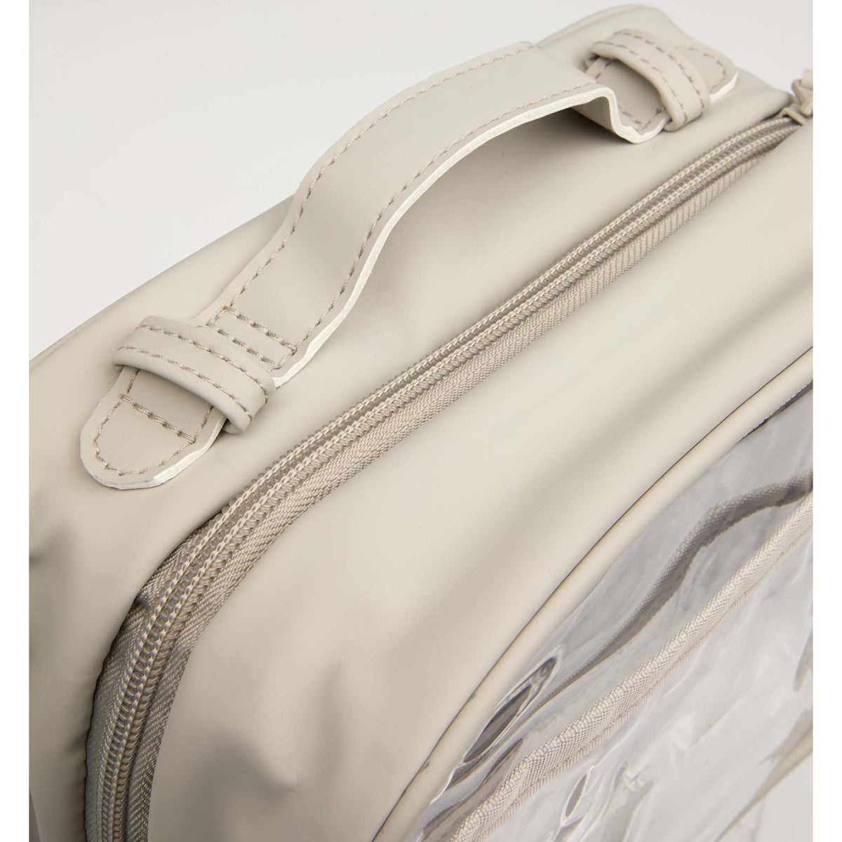 Wellable Clear Toiletry Case with Grab Handle Transfer - Gray - Detail 3