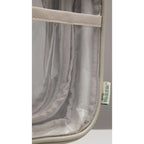 Wellable Clear Toiletry Case with Grab Handle Transfer - Gray - Detail