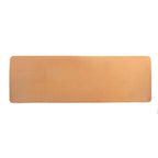 Wellable Cork Yoga Mat with Mesh Carry Pouch, 6mm Embroidery - Natural - Open