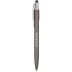 Wellable Fidget Stylus Pen in Recycled Aluminum - Gray - Front