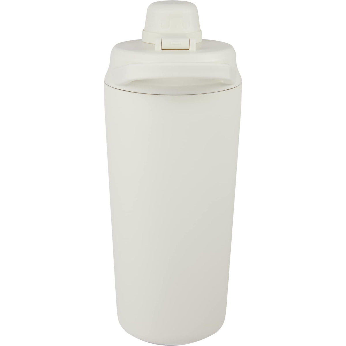 Wellable Insulated Shaker Bottle, 20 oz - Cream - Back