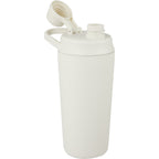 Wellable Insulated Shaker Bottle, 20 oz - Cream - Right Angle