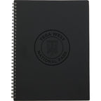Wellable Plan Well Undated Planner, 7 x 10 Inches Debossing - Black - Front
