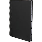 Wellable Plan Well Undated Planner, 7 x 10 Inches Debossing - Black - Left Angle 2