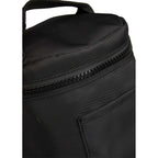 Wellable Round Travel Case in Recycled Polyester Transfer - Black - Detail 4