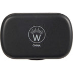 Wellable Silicone Ear Plugs with Carry Case Full Color - Black - Back