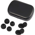 Wellable Silicone Ear Plugs with Carry Case Full Color - Black - Detail 2