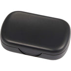 Wellable Silicone Ear Plugs with Carry Case Full Color - Black - Left Angle