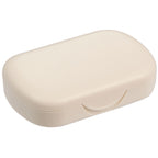 Wellable Silicone Ear Plugs with Carry Case Full Color - Cream - Front 2