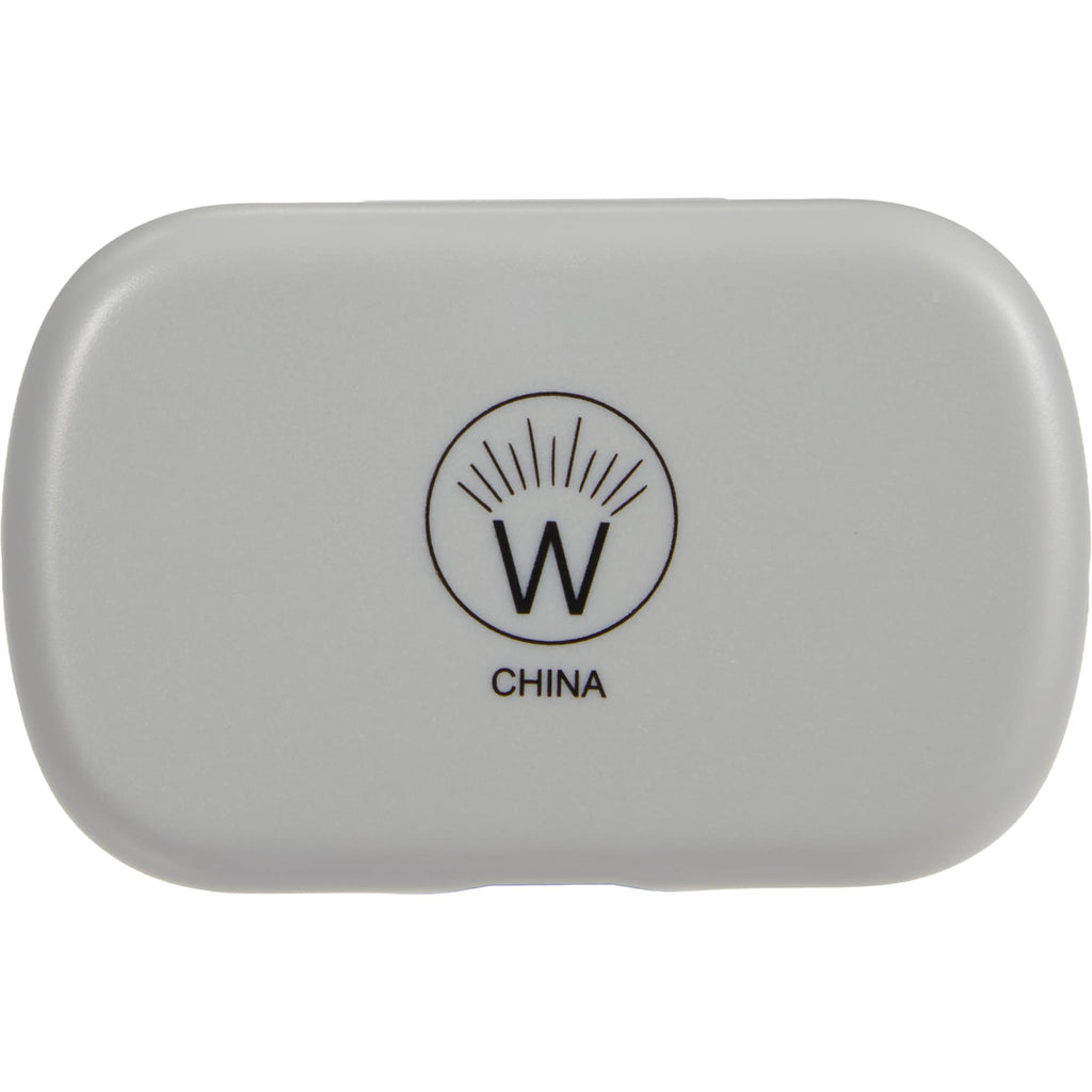 Wellable Silicone Ear Plugs with Carry Case Full Color - Gray - Back