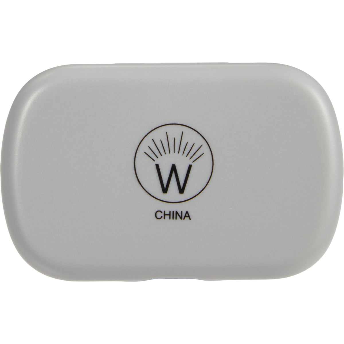 Wellable Silicone Ear Plugs with Carry Case Full Color - Gray - Back