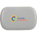Wellable Silicone Ear Plugs with Carry Case Full Color - Gray - Front