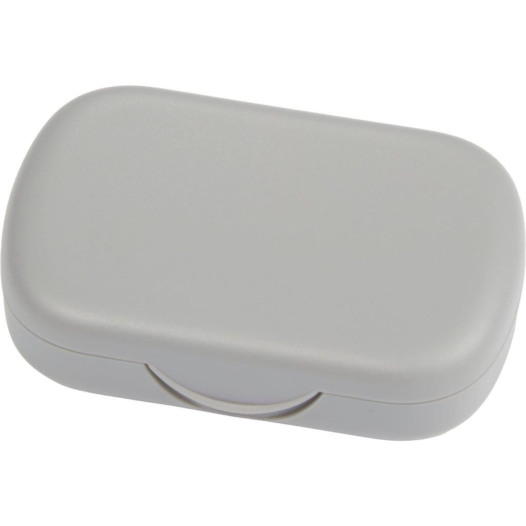 Wellable Silicone Ear Plugs with Carry Case Full Color - Gray - Left Angle