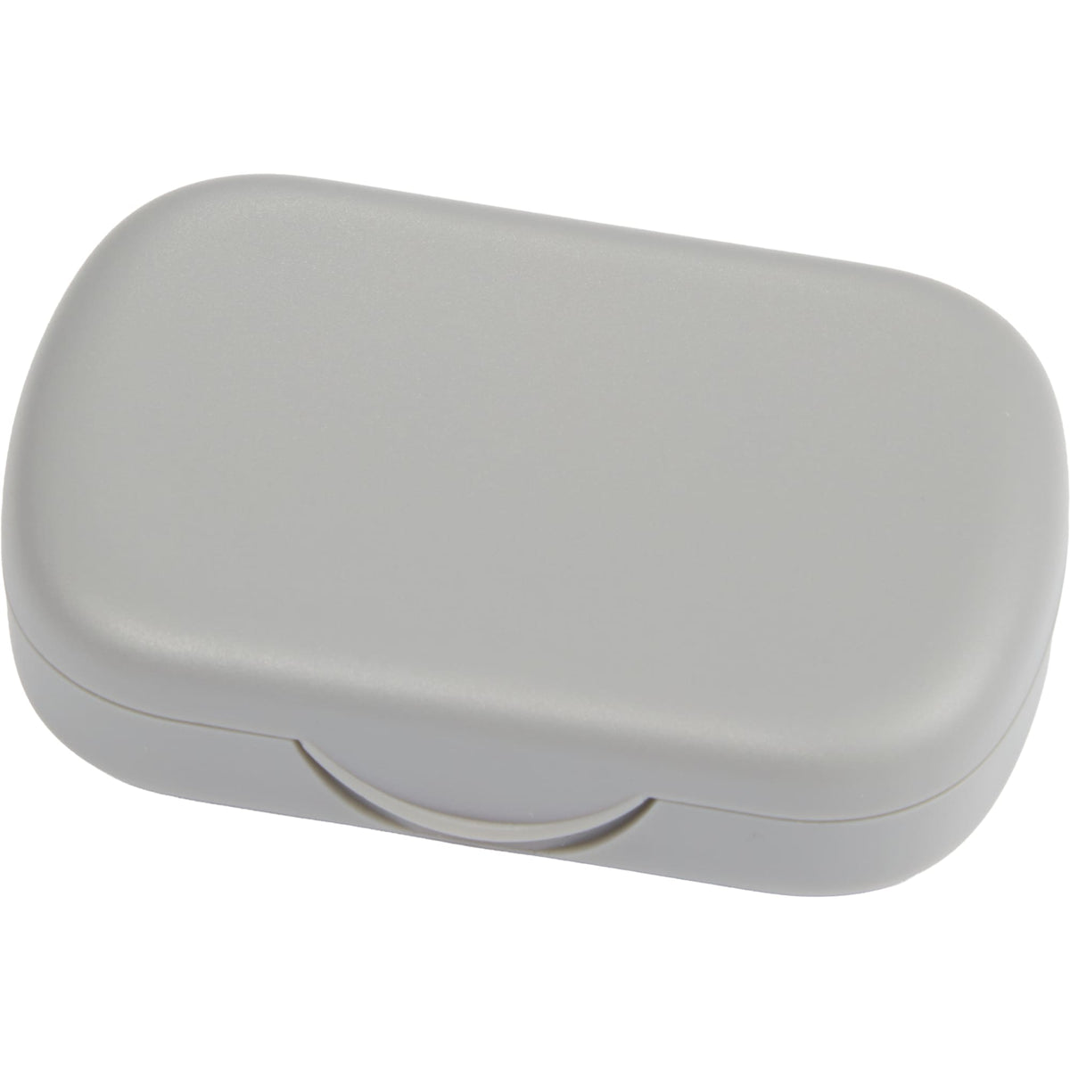 Wellable Silicone Ear Plugs with Carry Case Full Color - Gray - Left Angle