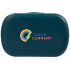 Wellable Silicone Ear Plugs with Carry Case Full Color - Navy - Front