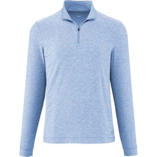Wellable Stretch Knit Quarter Zip for Men Transfer