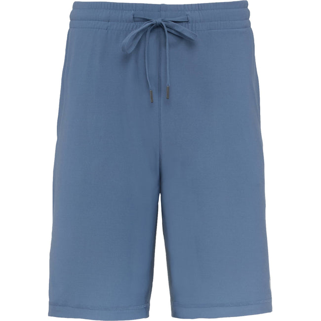 Wellable Stretch Knit Shorts for Men Embroidery