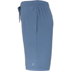Wellable Stretch Knit Shorts for Men Transfer - Moonlight Blue - Left Side
