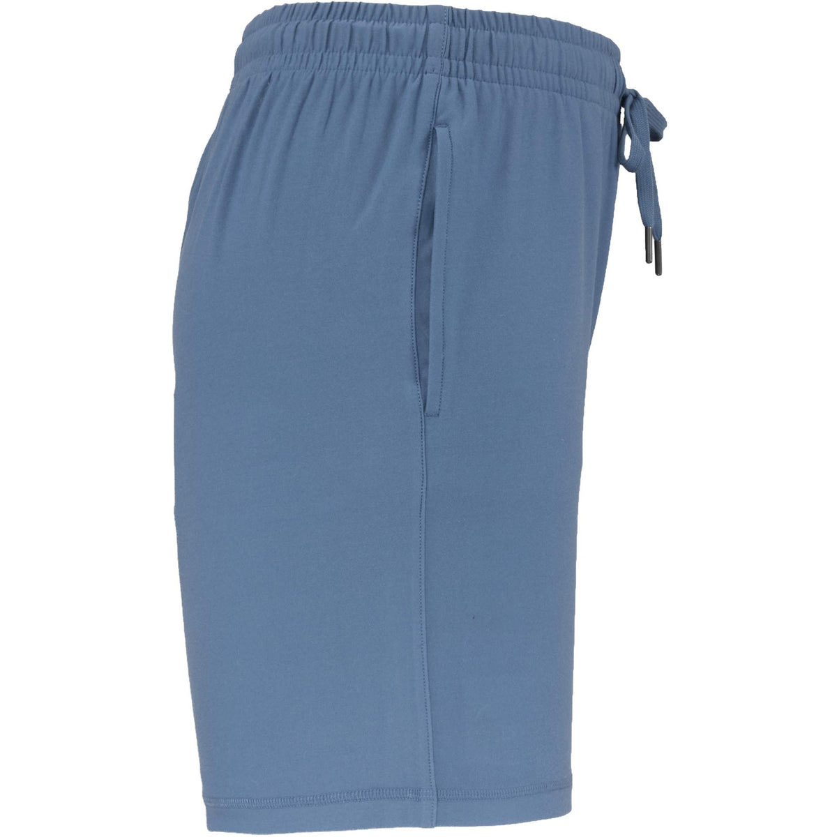 Wellable Stretch Knit Shorts for Women Laser Engraving - Moonlight Blue - Right Side