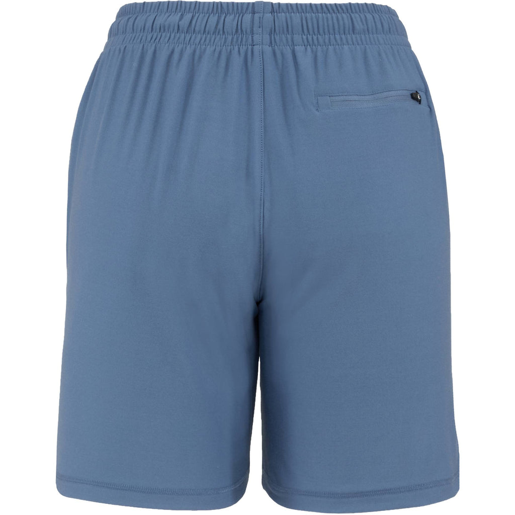 Wellable Stretch Knit Shorts for Women Transfer - Moonlight Blue - Back