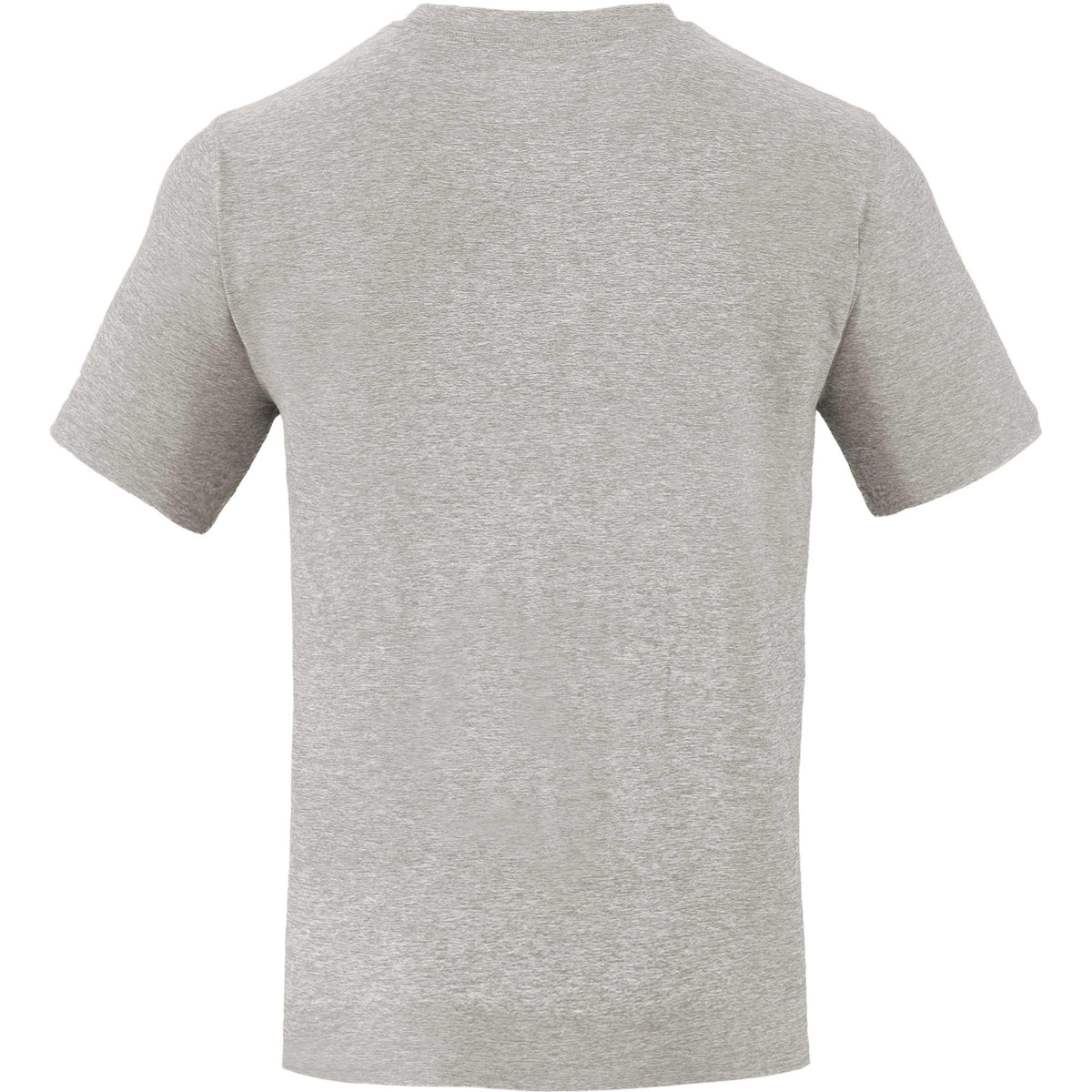 Wellable Stretch Performance Tee for Men Embroidery - Fossil Heather - Back