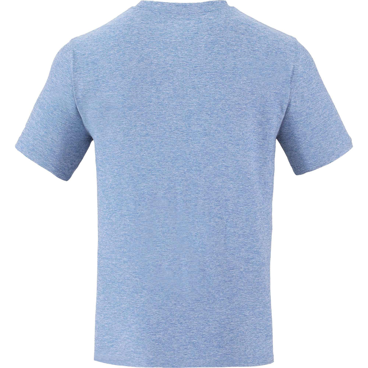 Wellable Stretch Performance Tee for Men Transfer - Moonlight Blue Heather - Back
