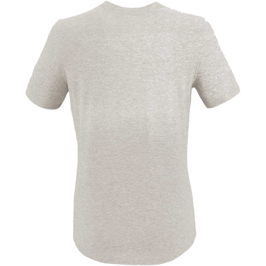 Wellable Stretch Performance Tee for Women Transfer - Fossil Heather - Back
