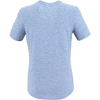 Wellable Stretch Performance Tee for Women Transfer - Moonlight Blue Heather - Back