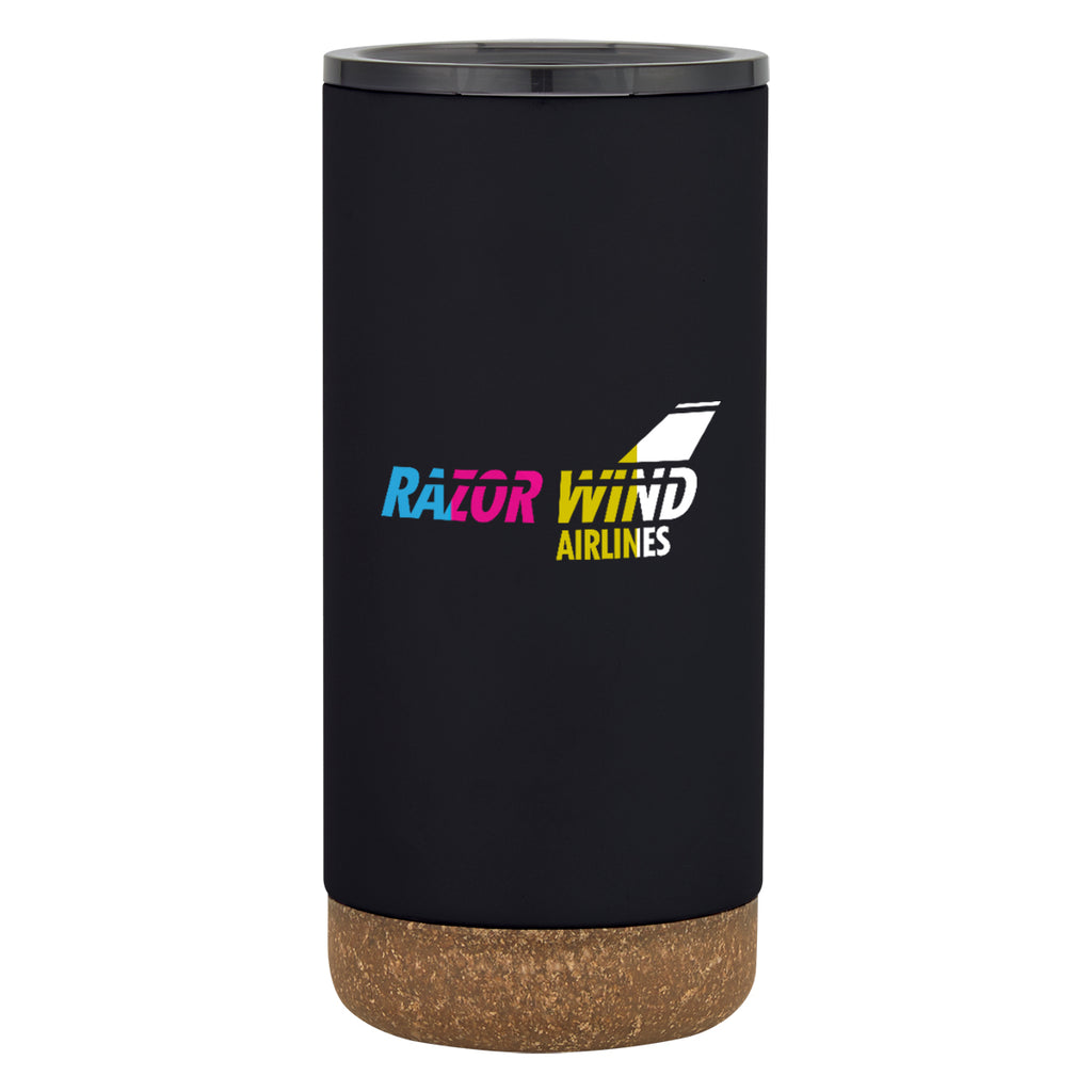 Wellington Stainless Steel Tumbler, 16 oz - Black - Colorbrite