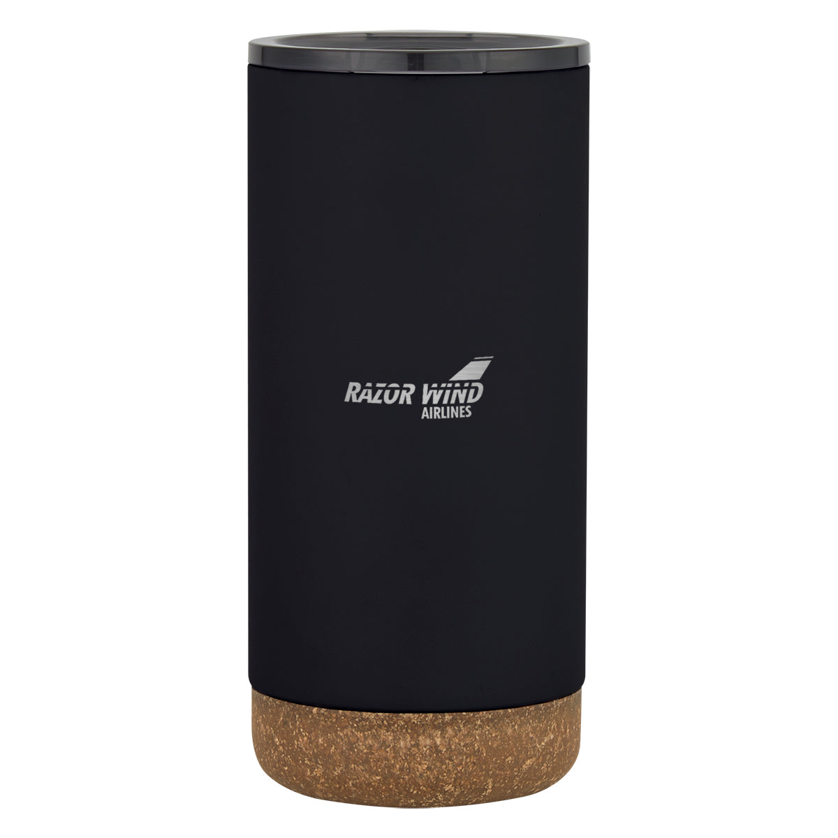 Wellington Stainless Steel Tumbler, 16 oz - Black - Laser Engraving