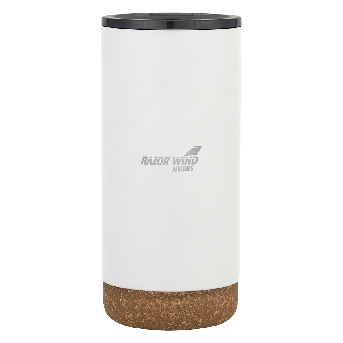 Wellington Stainless Steel Tumbler, 16 oz - White - Laser Engraving