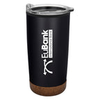 Wellington Stainless Steel Tumbler, 20 oz - Black - Verical_Silkscreen