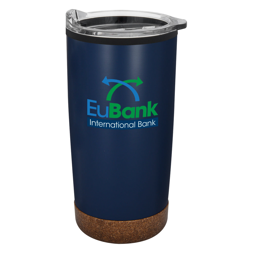 Wellington Stainless Steel Tumbler, 20 oz - Navy - Colorbrite