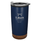 Wellington Stainless Steel Tumbler, 20 oz - Navy - Laser Engraving