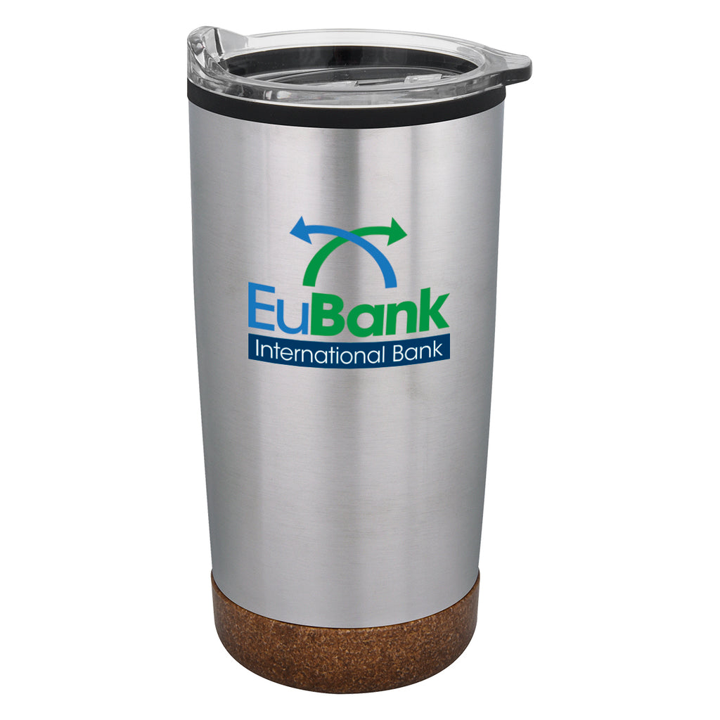 Wellington Stainless Steel Tumbler, 20 oz - Silver - Colorbrite