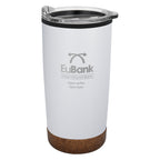 Wellington Stainless Steel Tumbler, 20 oz - White - Laser Engraving