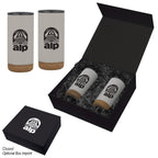 Wellington Stainless Steel Tumbler Gift Set, 16 oz - Silk Screen