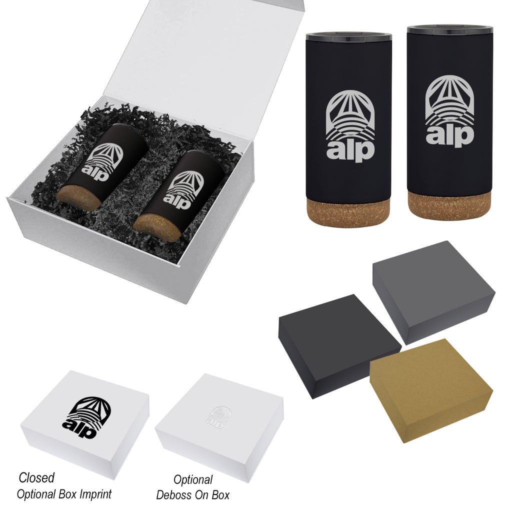 Wellington Stainless Steel Tumbler Gift Set, 16 oz