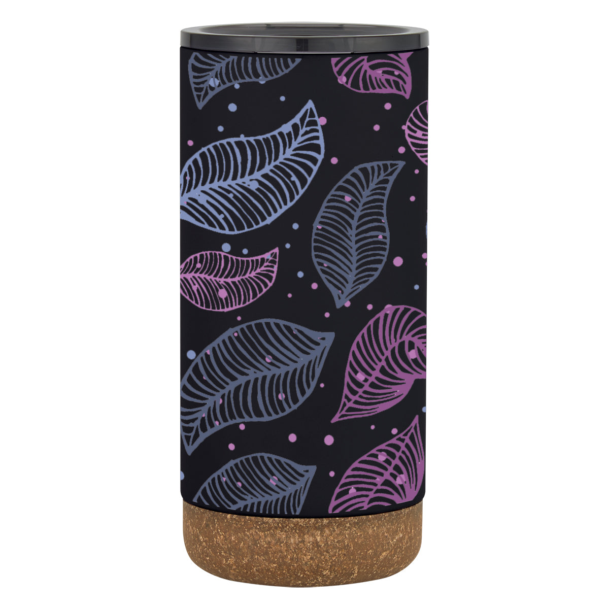 Wellington Stainless Steel Tumbler in Full Color, 16 oz - Black - Megabrite