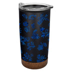 Wellington Stainless Steel Tumbler in Full Color, 20 oz - Black - Megabrite