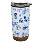 Wellington Stainless Steel Tumbler in Full Color, 20 oz - White - Megabrite